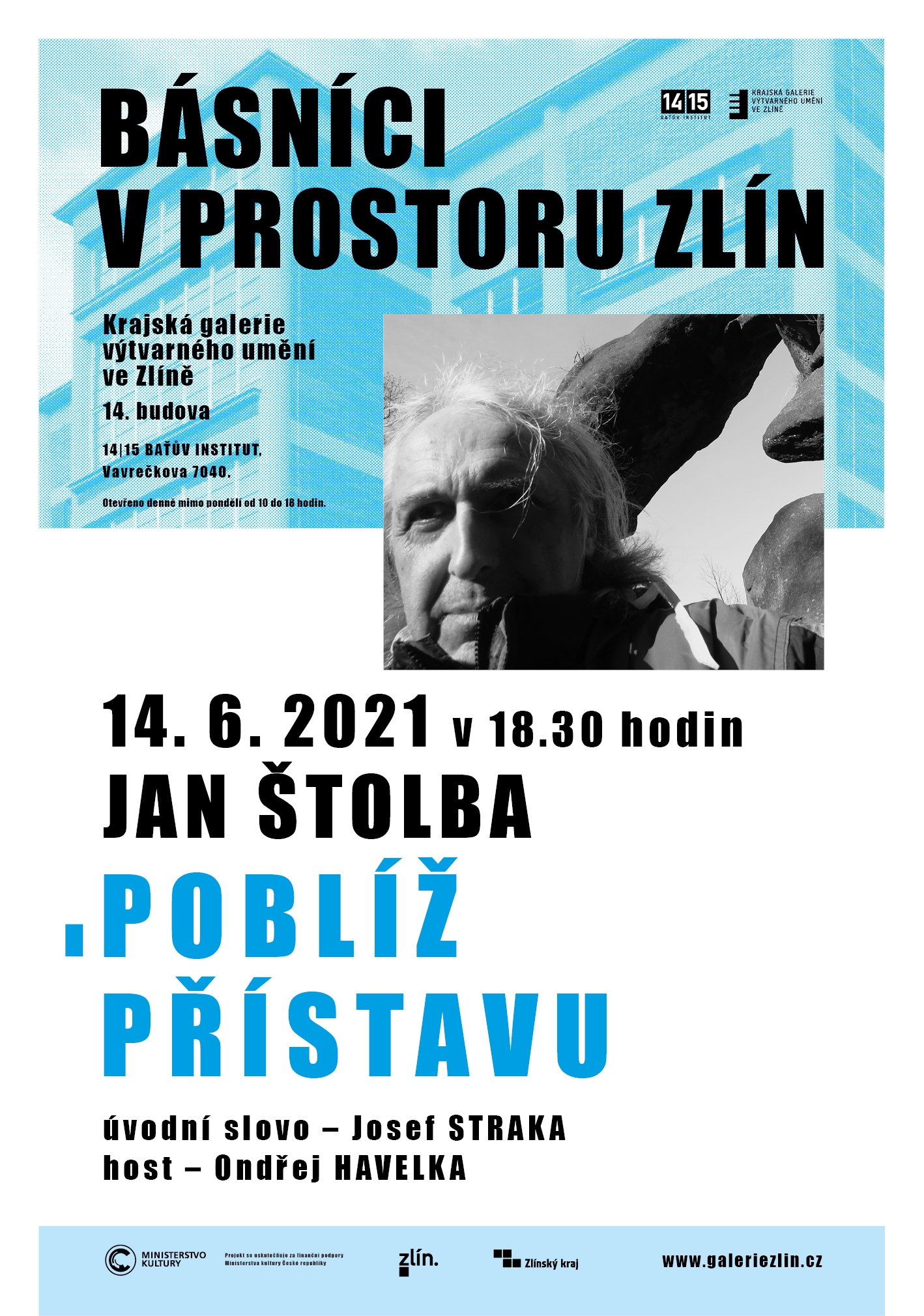 Básníci v prostoru Zlín 2021: Jan Štolba – Poblíž přístavu