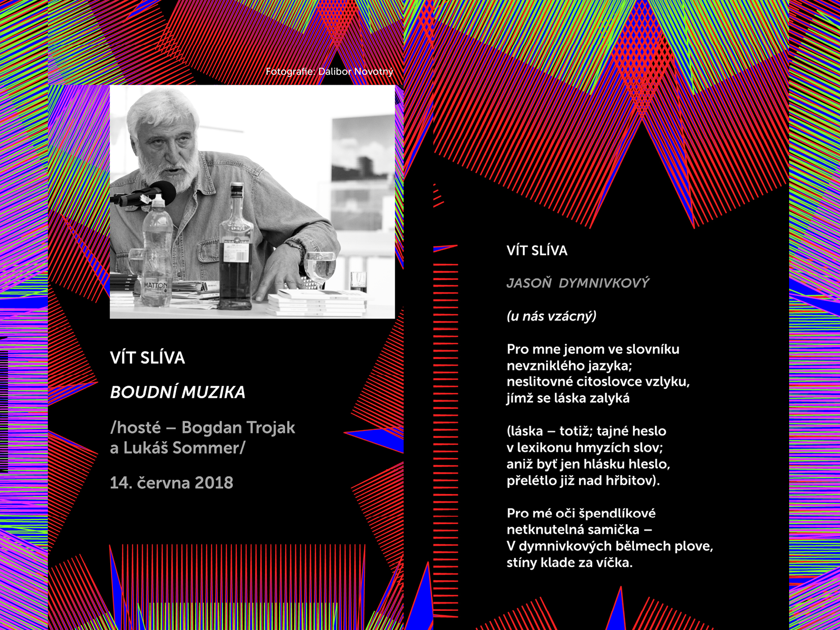 Básníci v prostoru Zlín 2018:  Vít Slíva